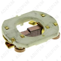 Spazzole motore (2) + supporto n012060