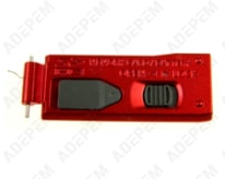 Tapa roja de la batería