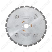 Hoja de sierra circular 250x30 24 dientes