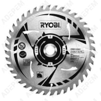 Hoja de sierra circular 165x16 40 dientes