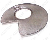 Filtro metálico de fondo de depósito