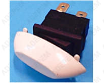 Interruttore bianco a 2 pin