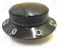 Selector de funciones negro 6h