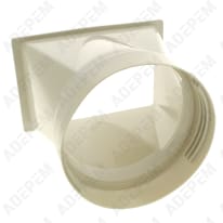 Pieza final para conducto de escape