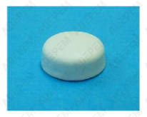 Tapón de rosca con mango blanco