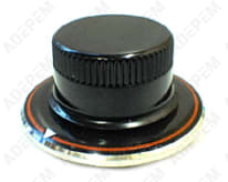 Botón interruptor marrón