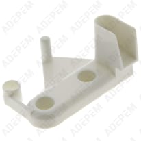 Tope de puerta peatonal incorporada, derecha c00075600