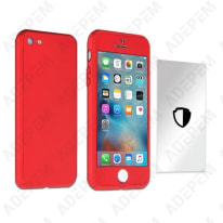 Funda 360°roja para iphone 7 plus