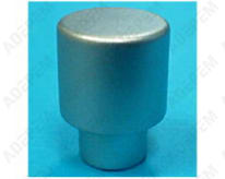 Botón temporizador plateado