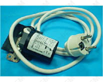 Cable de alimentación + supresor de interferencias de 0,47µf