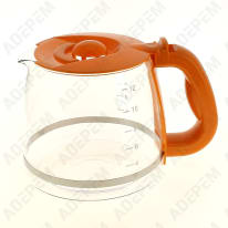 Cafetera Deco - naranja caliente