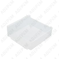 Tiroir de congélateur transparent 383,5x402x123,3mm 4055518296