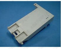 Botón microondas blanco