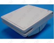 Tapón frontal blanco