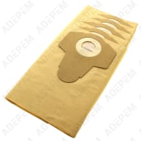 Bolsas para polvo de 20 l, paquete de 5