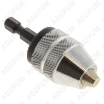 Portabrocas automático de 1 a 6 mm