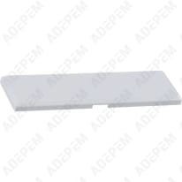 Couvercle de charnière centrale 57x18mm 140177640079