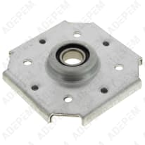 6001rs rodamiento + soporte