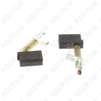 Spazzole motore per 2, 8x12,5x5