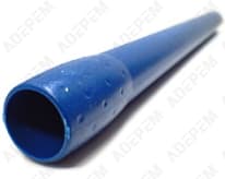 Tubo de prolongación azul d=32