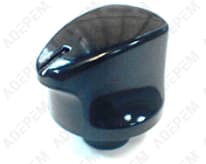 Botón negro 12h placa eléctrica