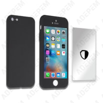 Funda 360° negra para iphone 6/6s