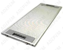 Filtro antigrasso in metallo 490x184