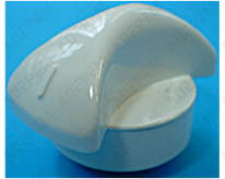 Pulsante timer bianco