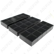 Filtro de carbón por 3 237x90