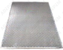 Filtro antigrasso in metallo 495x350