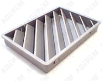 Rejilla derecha del ventilador