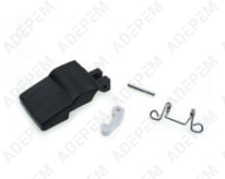 Asa de ojo de buey marrón