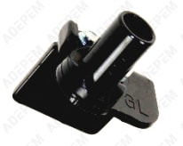 Casquillo de bisagra inferior izquierdo