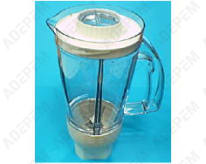 Batidora blanca completa