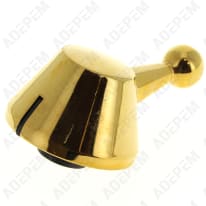 Manopola dorata del forno