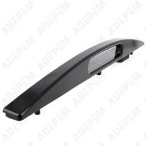 Asa de la puerta del horno negra