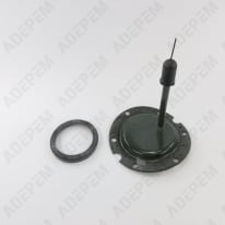 Flangia + ditale in c.a. + guarnizione, 040326