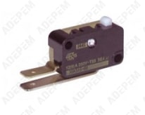 Microinterruttore 2 capicorda per 5