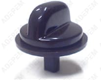 Botón temporizador marrón