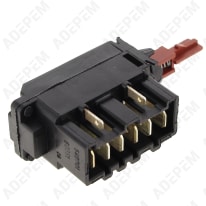 Interruptor de encendido/apagado de 8 clavijas