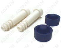 Pie delantero+patines por 2