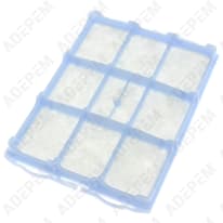 Filtro de protección del motor 160x100x15mm 00578863