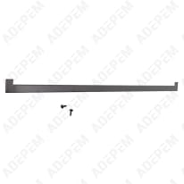Nastro di copertura nero opaco 595x18 mm 140031012051