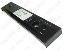 Panel de control negro 1vf-03in