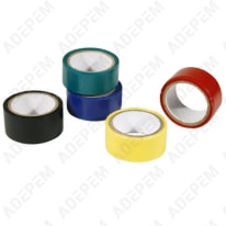 Cinta adhesiva de colores, paquete de 10