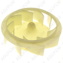 Hélice del motor del ventilador