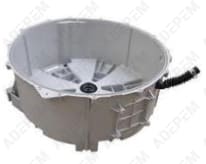 Medio depósito trasero + rodamientos