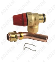 válvula de seguridad de 3 bar, s62763