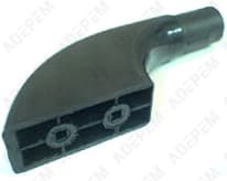 Punta del manico nera