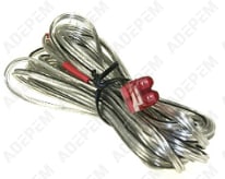 Cable de altavoz delantero de 4 m ( rojo )